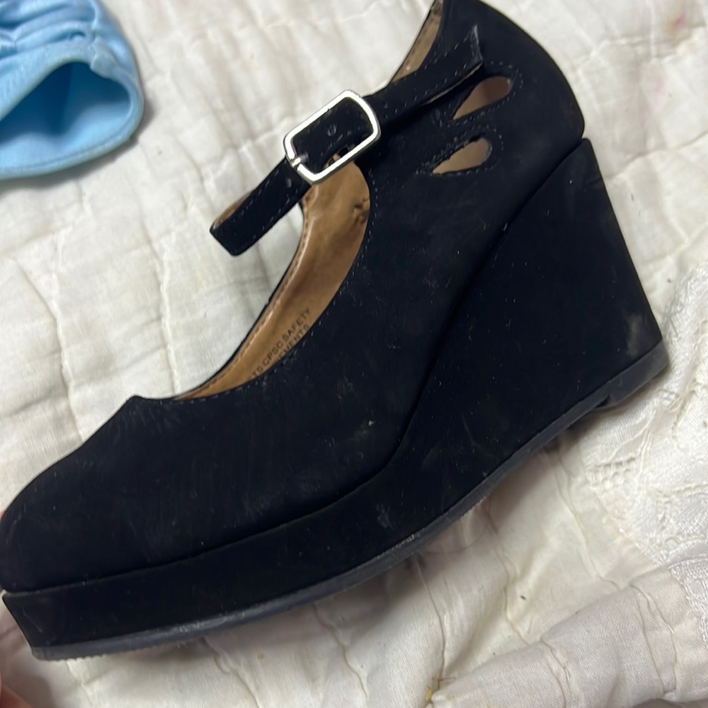 Little girls wedges